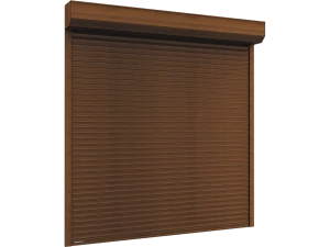 Рулонные ворота утепленные из профиля RH77M 3500x2500