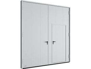 Распашные гаражные ворота VRGMV01 3000x2900