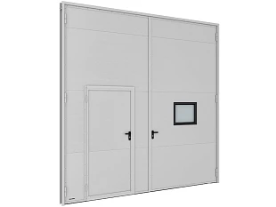 Распашные гаражные ворота SG-SS 2300x3000